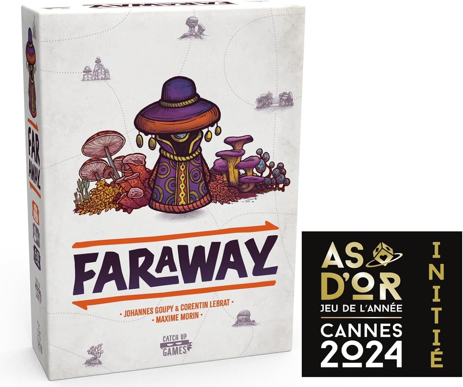 Faraway - Lote de extensión para el pueblo de la parte inferior, versión francesa + 1 Decap Blumie (Faraway + Pueblo)