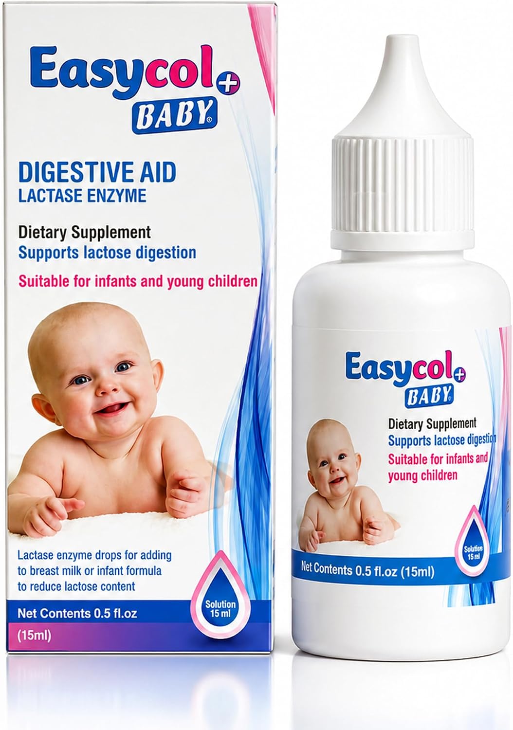 Gas & Colic Relief Drops for Babies | Gentle Milk Digestion Support | 15 mL