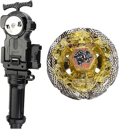 Dwin Juguetes de batalla - Metal Fusion Spinning Top Toy BB-119 Death Quetzalcóatl 125RDF con lanzador de destripador cuerda de agarre BeyLauncher