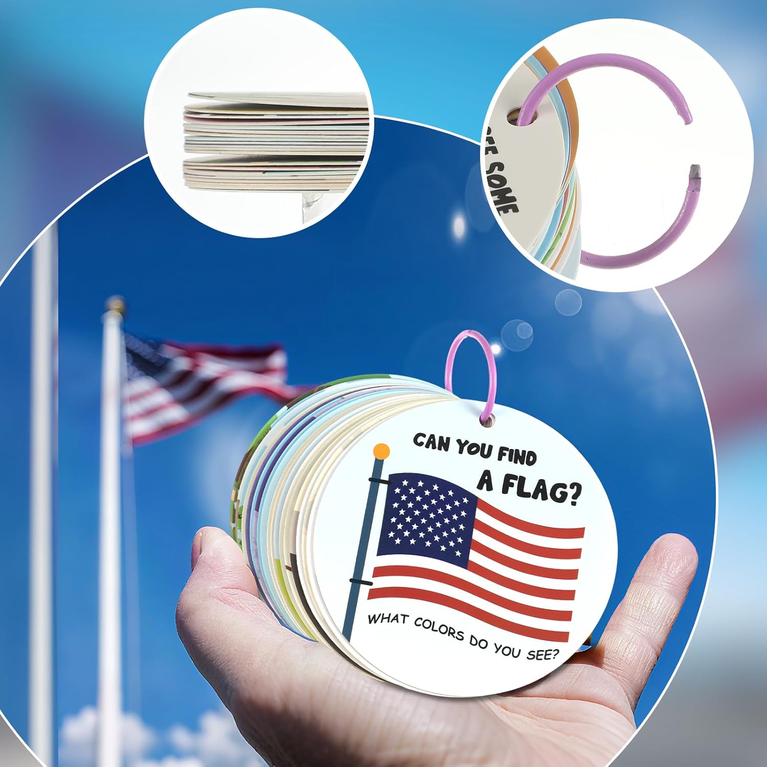 Colarr Children's Toddler Scavenger Hunt Cards Car Activities for Kids Road Trip Toys Car Ride Activities Educational Travel Games for Toddlers