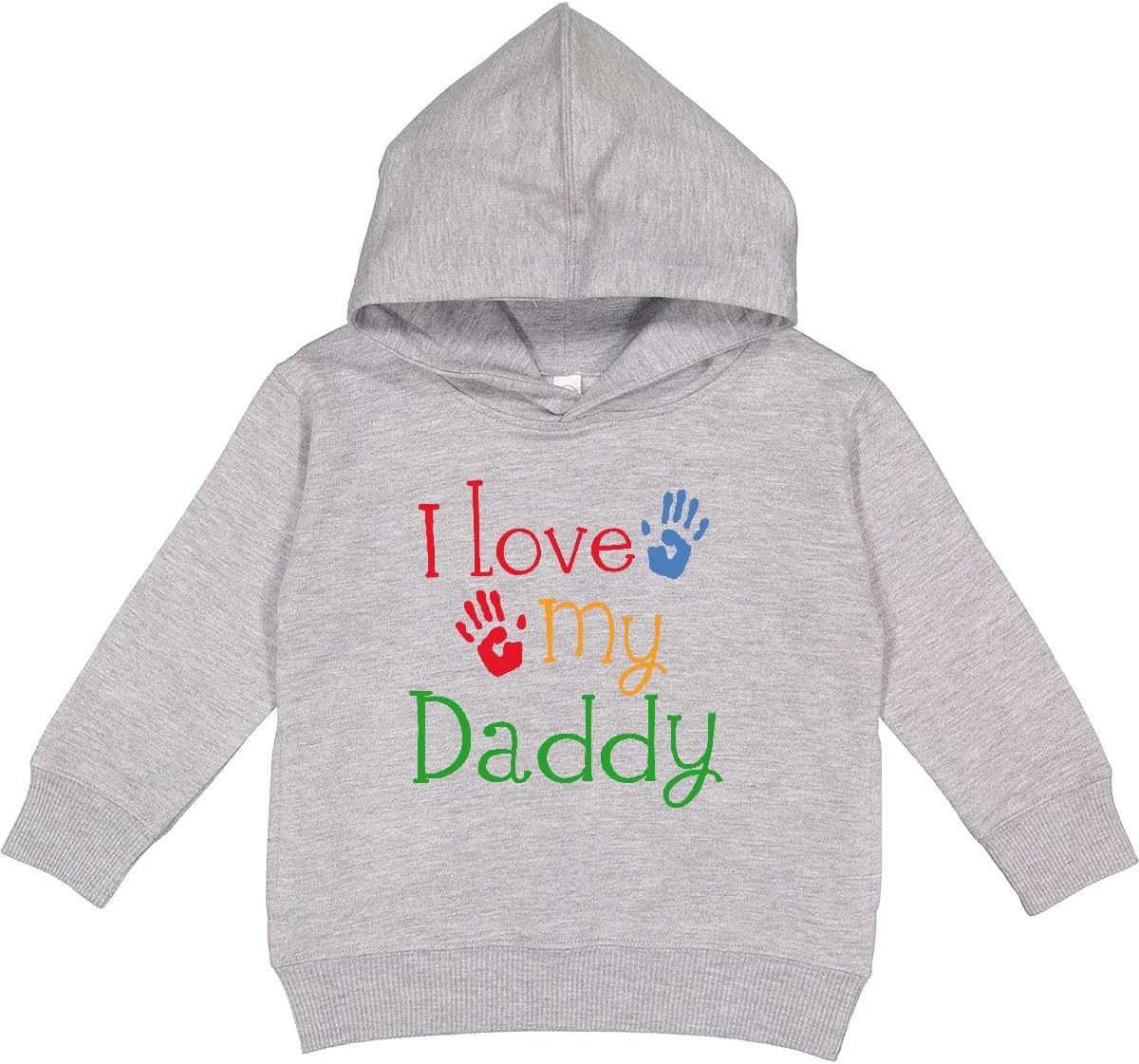 inktastic I Love My Daddy Toddler Hoodie