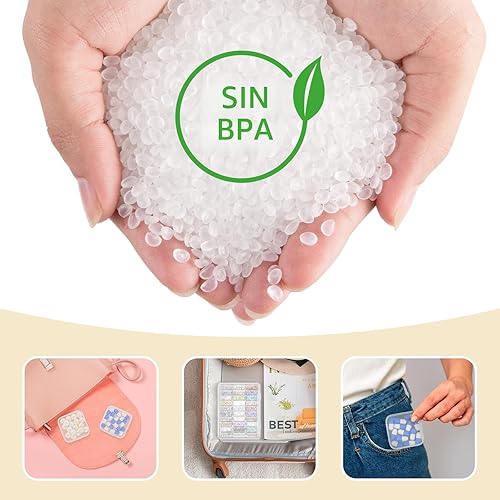 Miniatura 6 de Mathtoxyz Caja Organizadora de Cuentas, 31 Unidades de Organizadores de Cuentas Pequeñas y Cajas de Plástico de Almacenamiento Contenedores