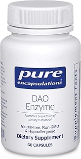 Pure Encapsulations DAO Enzyme - Histamine Breakdown Digestion Support Supplement* - Ease Digestive 