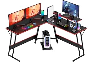 L Shaped Gaming Desk: Elevate Your Gaming Experience