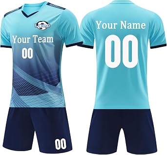 Girls Football Kit Personalised Football Kit Customisable with Name Number Team Logo