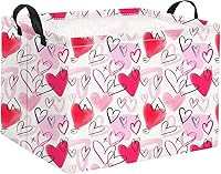 Vista 39 de HIYAGON - Cesta de Animales del Bosque Rectangular, Cesta de Almacenamiento para Bebé, Caja Organizadora de Almacenamiento, Caja de Decoración