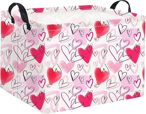 Miniatura 47 de HIYAGON - Cesta de Animales del Bosque Rectangular, Cesta de Almacenamiento para Bebé, Caja Organizadora de Almacenamiento, Caja de Decoración para