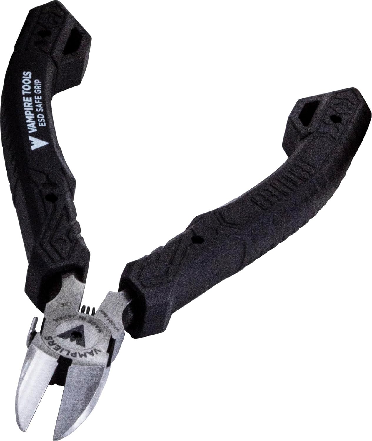 VAMPLIERS 4.75" Precision Flush Cutters. Made in Japan. Professional Grade Side Cutting Pliers Mini Nippers. For Circuit Board Work, Clean Wire Cutting, Electronic Repairs. - Image 8