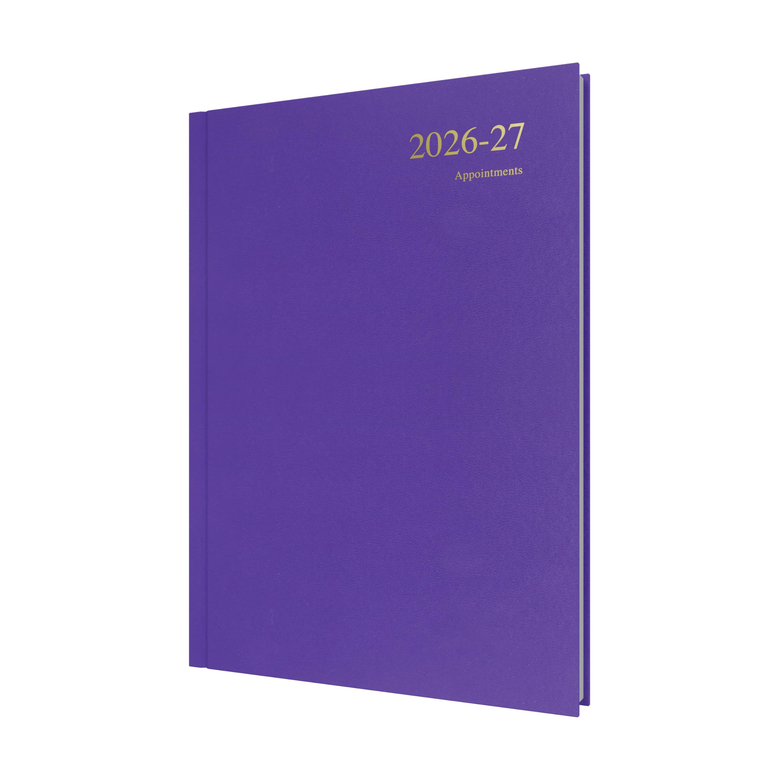 2026-2027 Mid/Academic Year Planner - 13 Month A4 Day-to-Page with Appointments - Collins Debden Essential Range Purple (ESSA41M.55-2627)