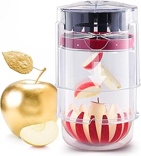 OOKUU Extra-Large Apple Slicer & Corer – 16-Blade Heavy Duty Stainless S...