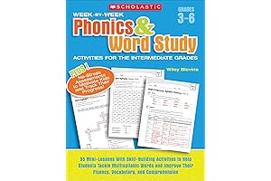 Scholastic Week by Week Phonics Intermediate Grades: Sharpen Reading Fluency