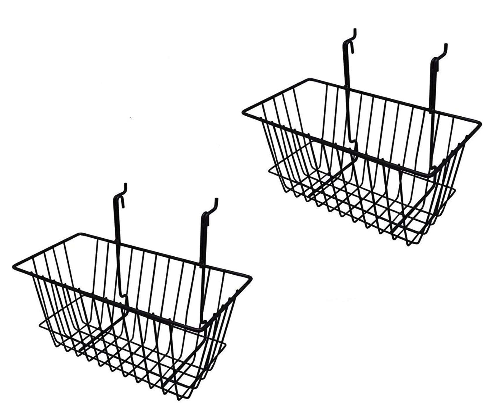 Only Hangers Small Wire Storage Baskets For Gridwall