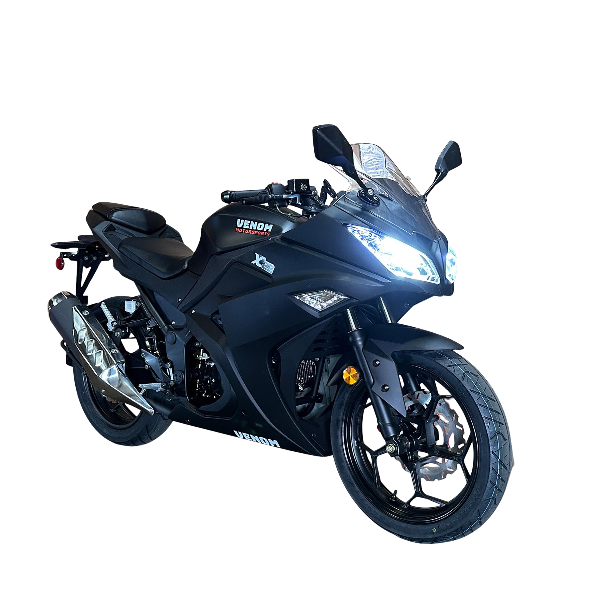 Amazon.com: 125CC NINJA VENOM X22 MOTORCYCLE 4-SPEED, 4-STROKE