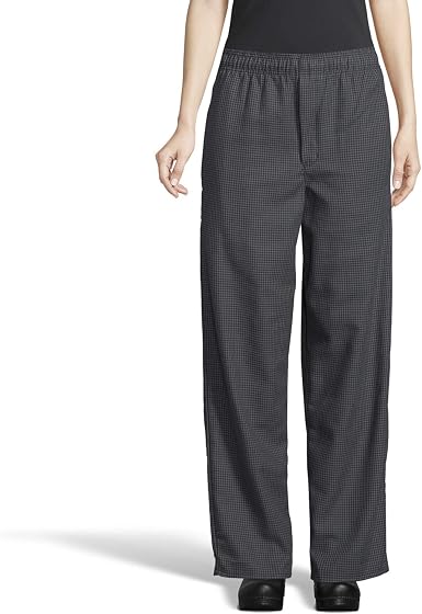Amazon.com: Uncommon Threads Pantalón de chef holgado teñido de hilo para  mujer : Ropa, Zapatos y Joyería
