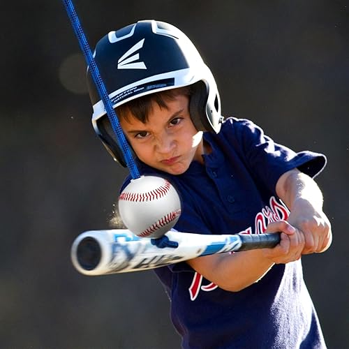 Miniatura 7 de TOBWOLF Entrenador de bateo de béisbol, sóftbol, bateo, entrenamiento de práctica de bateo, ayuda al béisbol en una cuerda, equipo de práctica de