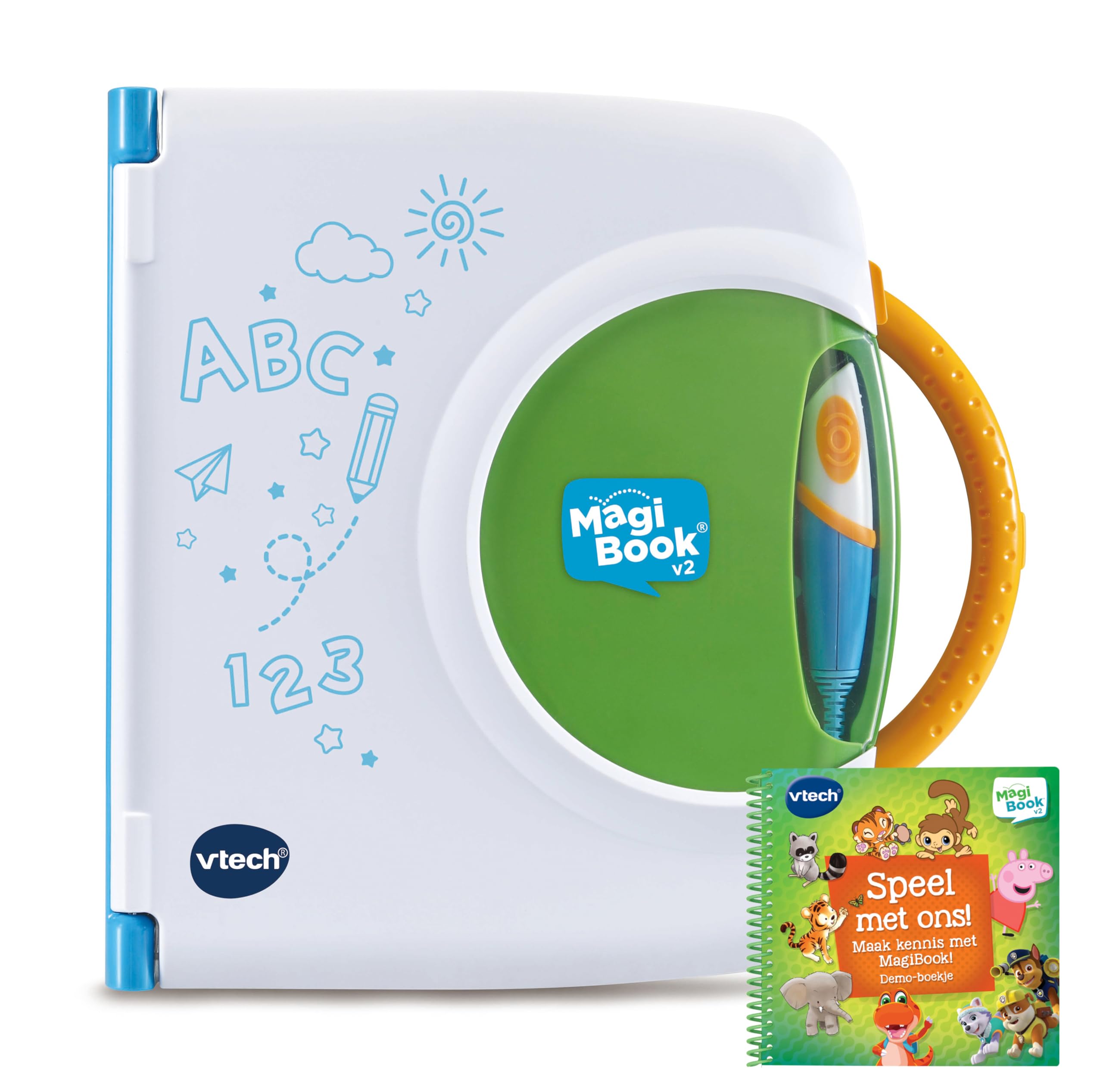 VTech MagiBook starter set éducatif interactif vert avec livret - 6