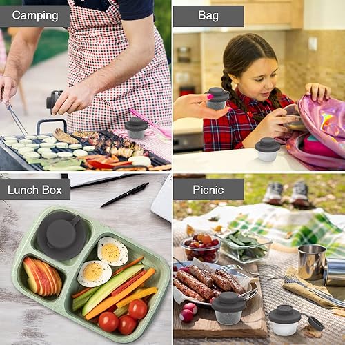 Miniatura 5 de Salero y pimentero gris oscuro