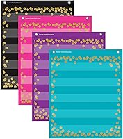 Vista 10 de Teacher Created Resources Mini gráficos de bolsillo magnéticos de madera pintada (14 x 17 pulgadas)