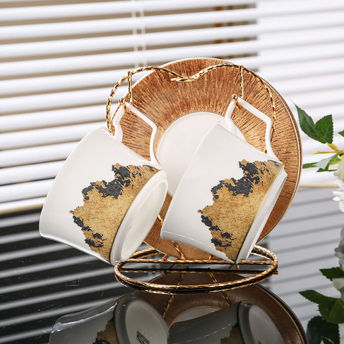 Porcelanowa angielska filiżanka do herbaty i spodek zestaw łyżeczek kwiatowy herbata filiżanka do kawy sztuka porcelana kostna filiżanka prezent dla mamy przyjaciela herbata impreza dekoracja stołu