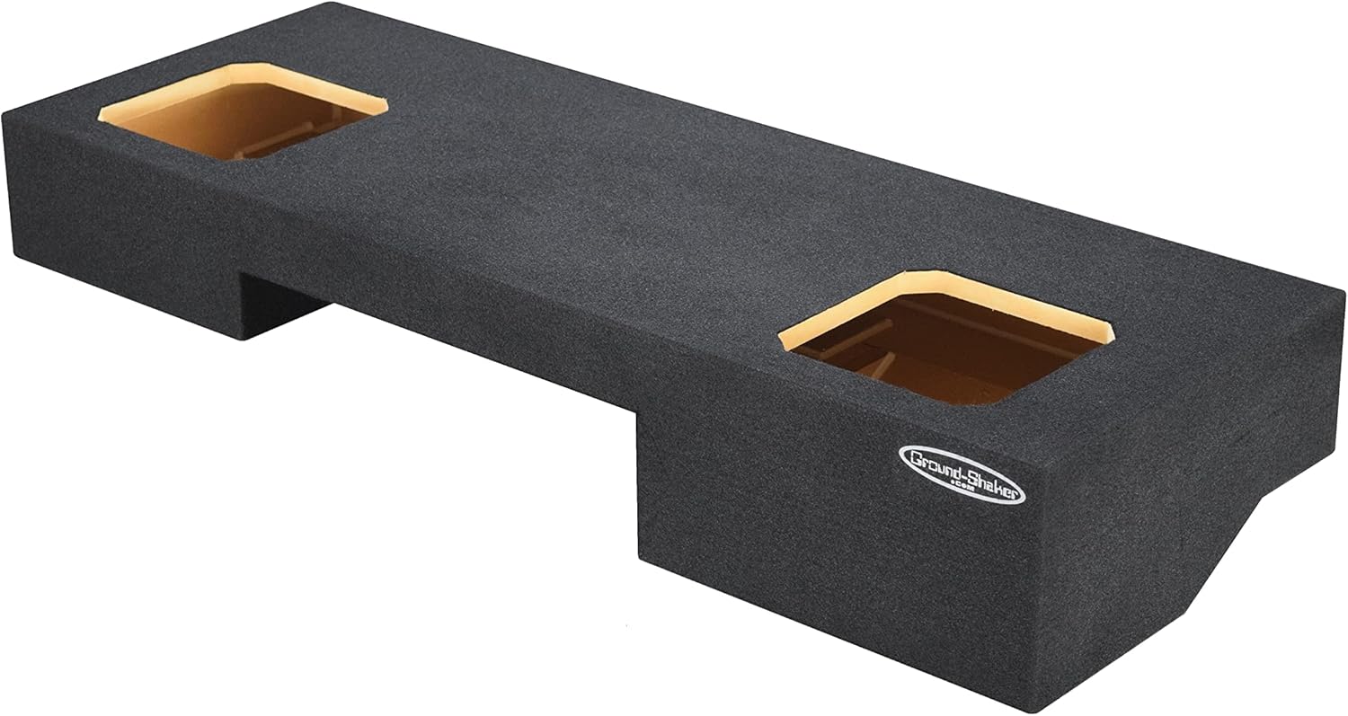 8" L7T Under Seat Sub Box Subwoofer Enclosure Tundra Crew