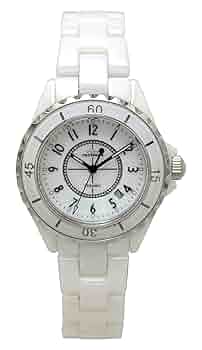 【新品・未使用】 TECHNOS テクノス ホワイトセラミック T9848TW Amazon.co.jp: [テクノス] 腕時計 デイト セラミック T9B82TW