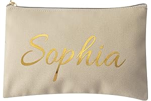 Monogrammed Personalized Makeup Bag for Women