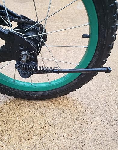 Miniatura 5 de Zitokin Soporte para bicicleta de niños, soporte de bicicleta para rueda de 16 pulgadas, soporte de bicicleta para repuesto de rueda trasera para