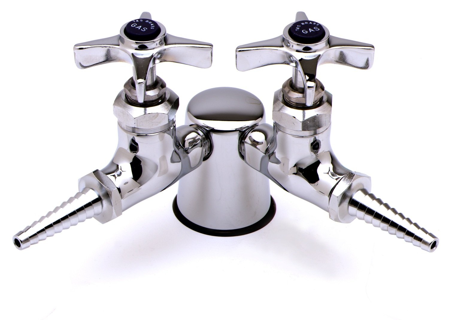 Amazon.com: T&S Brass BL-4300-02 Turret with 2-Gas Valves 180