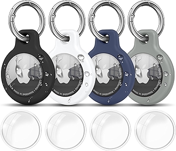 苹果AirTag保护套钥匙链（4件套）