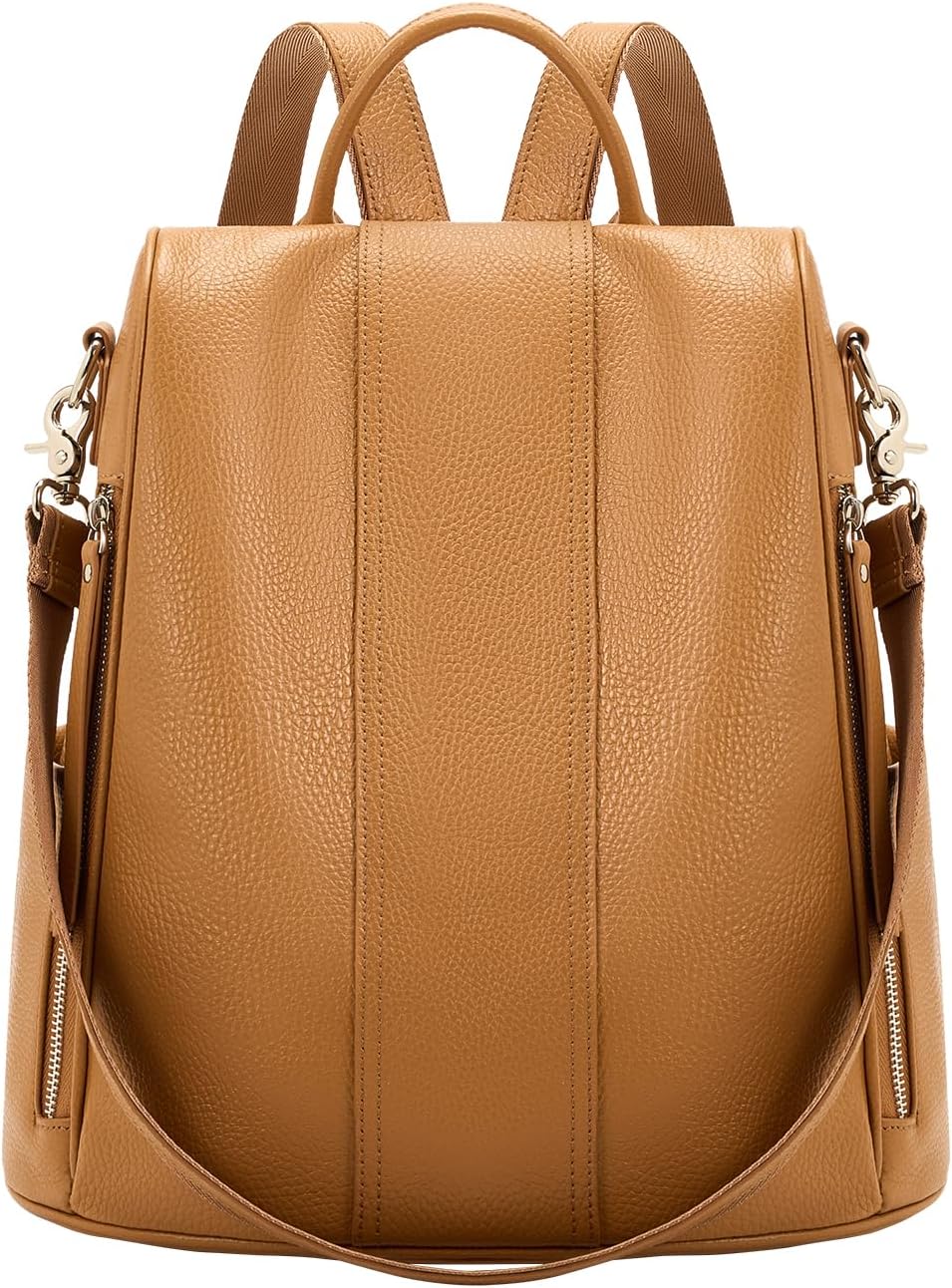 Leather Backpack Purses, Anti-theft Genuine Leather Backpack Bags for Women, Large ...