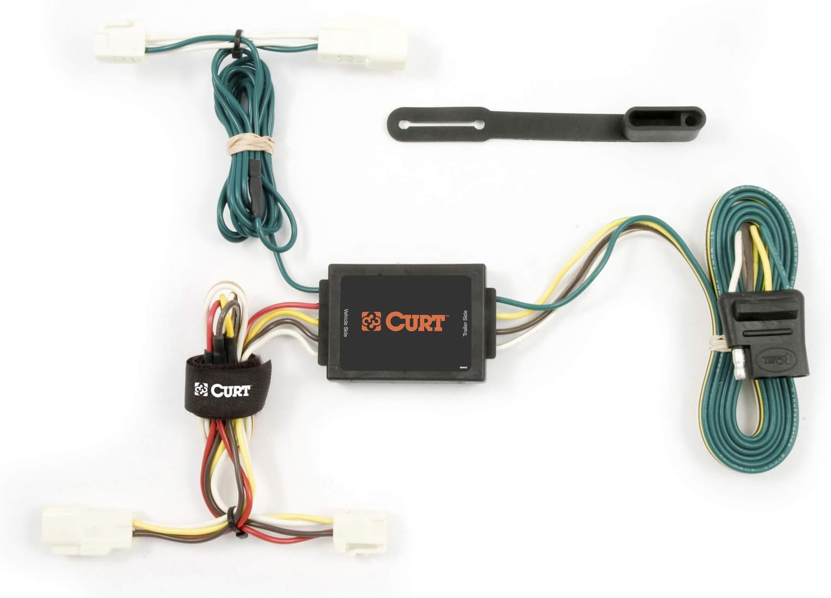 CURT 55542 Vehicle-Side Custom 4-Pin Trailer Wiring Harness, Select Toyota Corolla Sedan