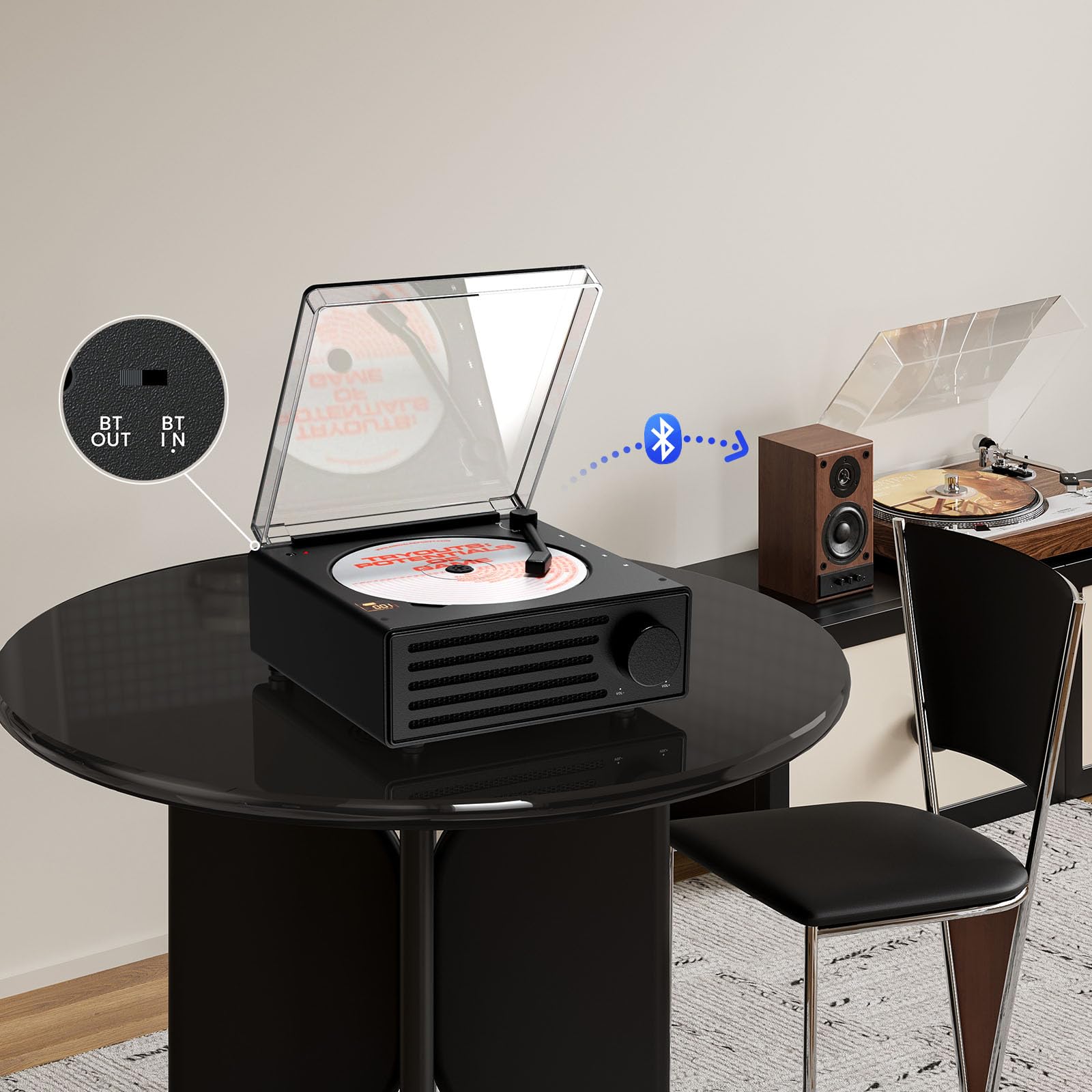 Amazon.com: CD Player Portable Bluetooth Desktop CD Player for