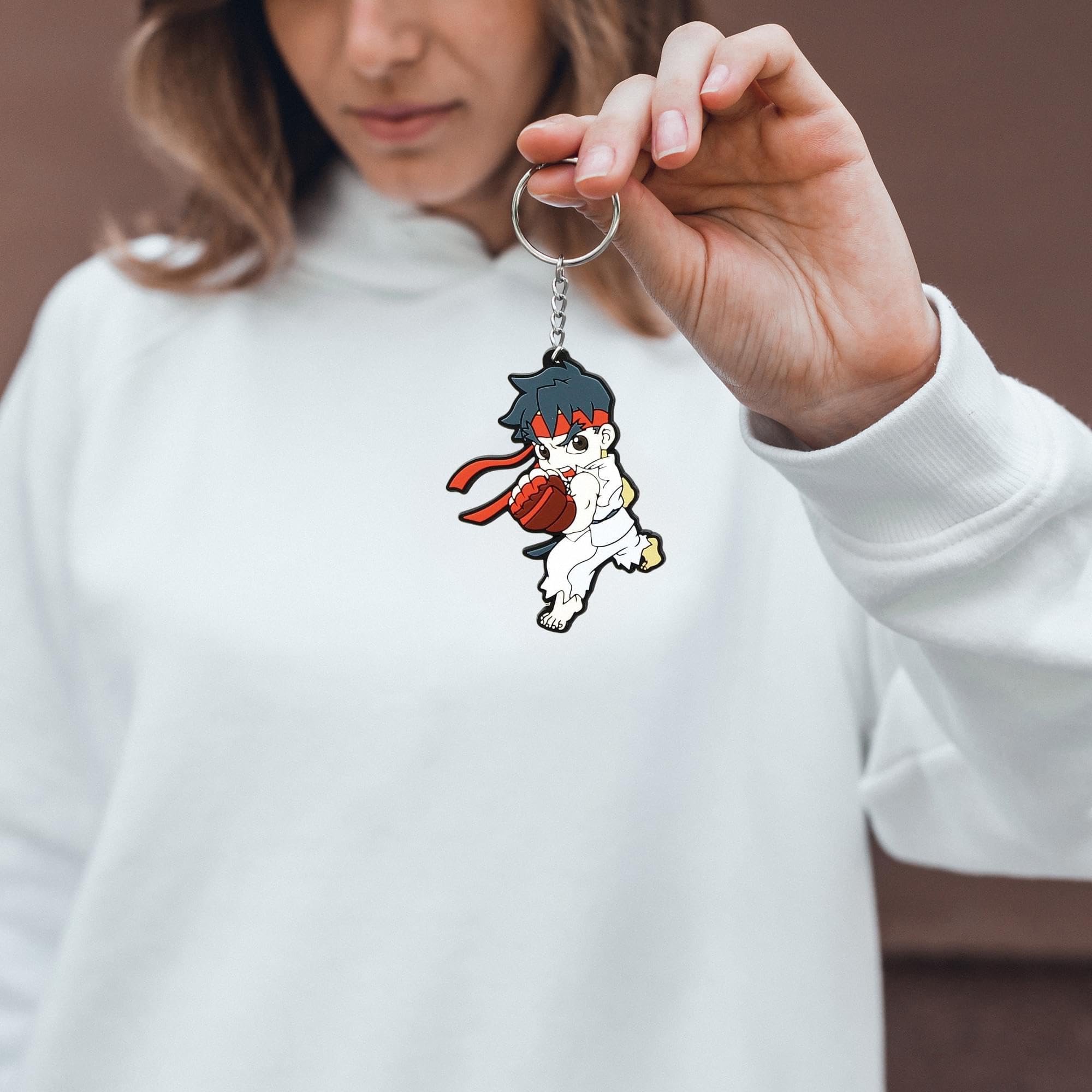 Amazon.com: Ryu Chibi Keychain : Clothing, Shoes & Jewelry