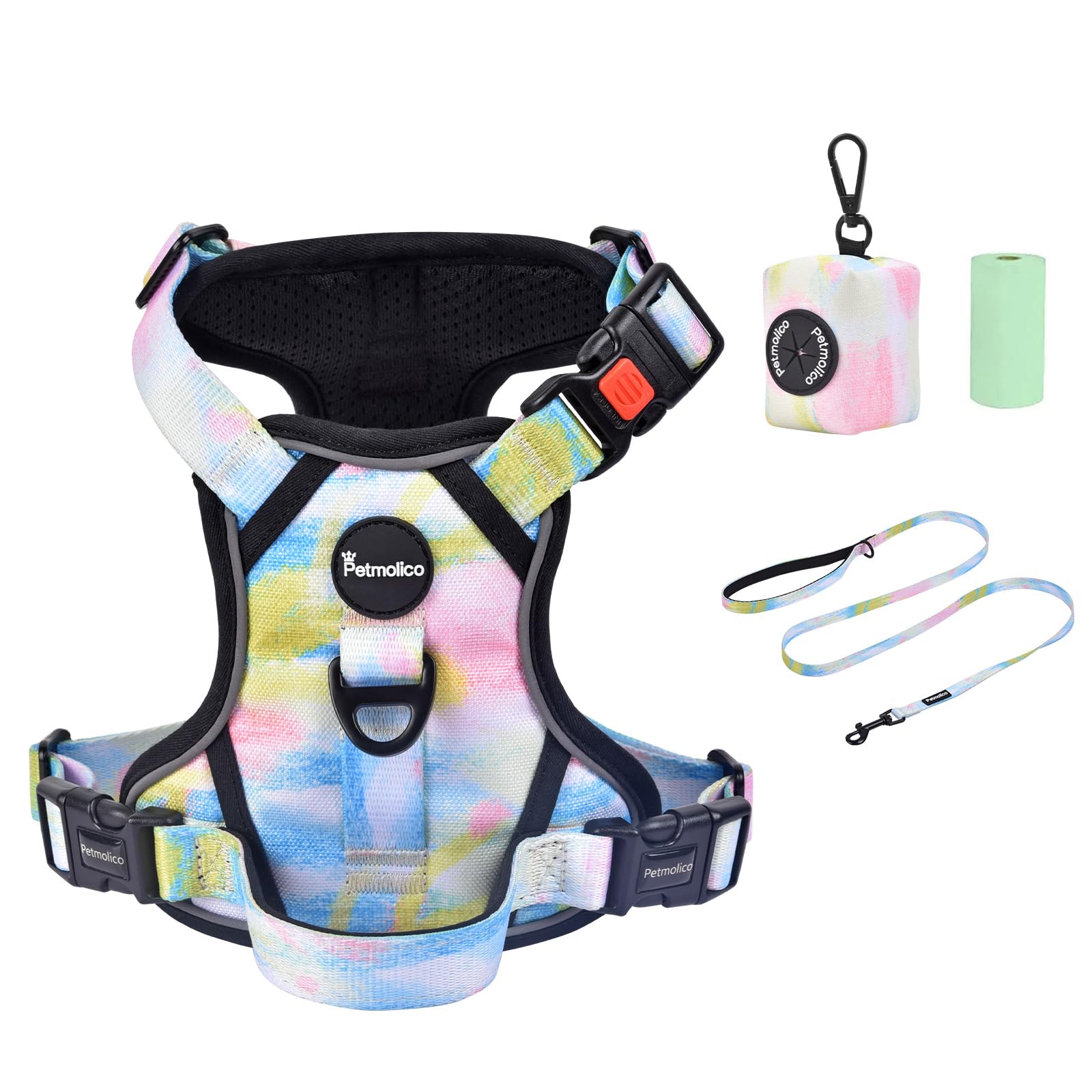 Petmolico No Pull Dog Harness Set Easy Control Dog Vest for Small Dogs — image 1