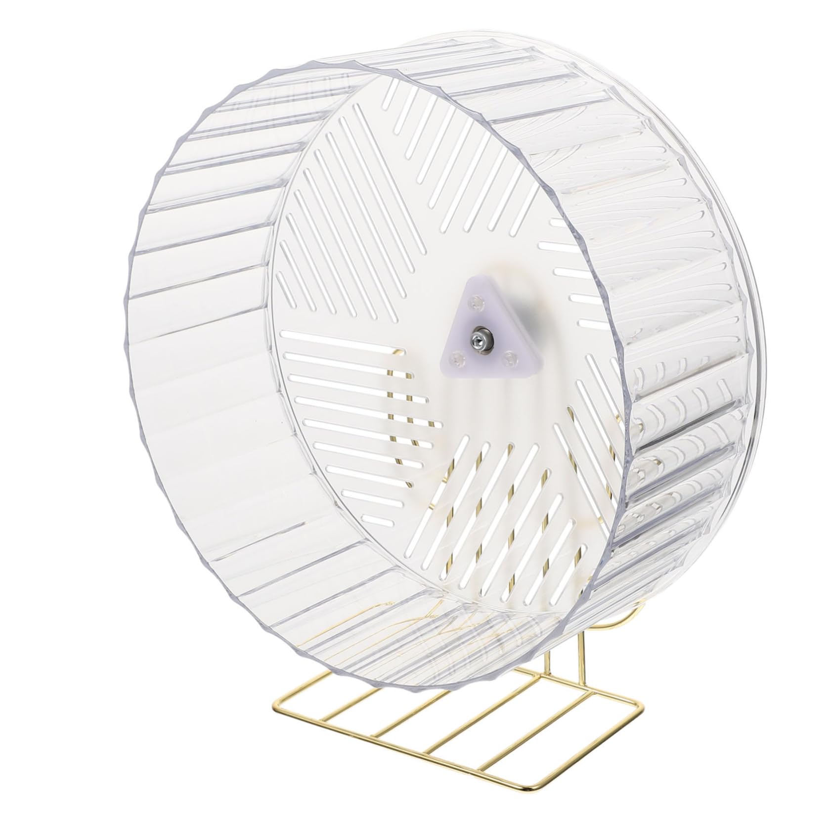 Rueda de Hámster Estable Soporte para Pequeños Roedores, Material Plástico y Aleación, Aumenta la Actividad y Alivia el Aburrimiento en Jaulas de Mascotas