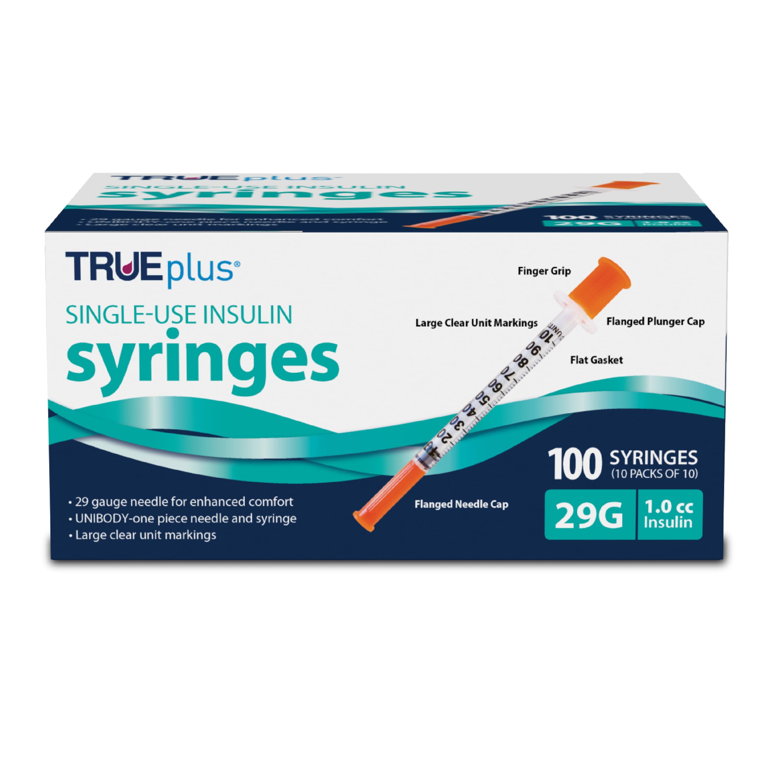 TRUEplus Single-Use Insulin Syringes