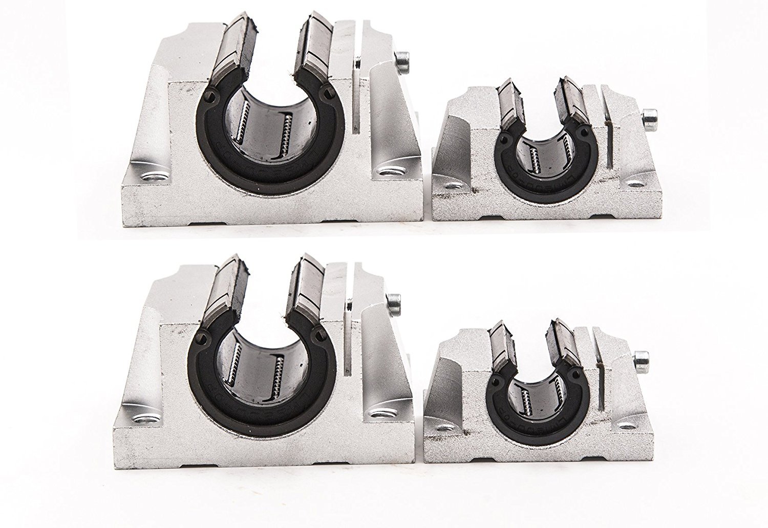 TEN-HIGH TBR30 2000mm Linear Guide Rail Linear Motion Slide Rails, for CNC Machine and 3D Printer, 2pcs Rails + 4pcs TBR30UU Blocks Bearing
