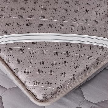 Upgraded Japanese Futon Floor Mattress Floor Guest Bed,Portable Camping Tatami Sleeping Mat,Single/Twin/Queen/King Size Folding Roll Up Sleep Padding (Gray,47x79)