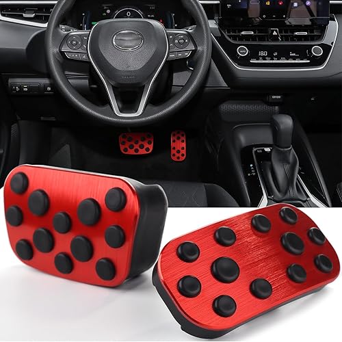 CKE Para Toyota Corolla Cross 2024 2023 2022 para Toyota Corolla 2024 2023-2019 Accesorios antideslizantes Fundas de pedal de auto para freno