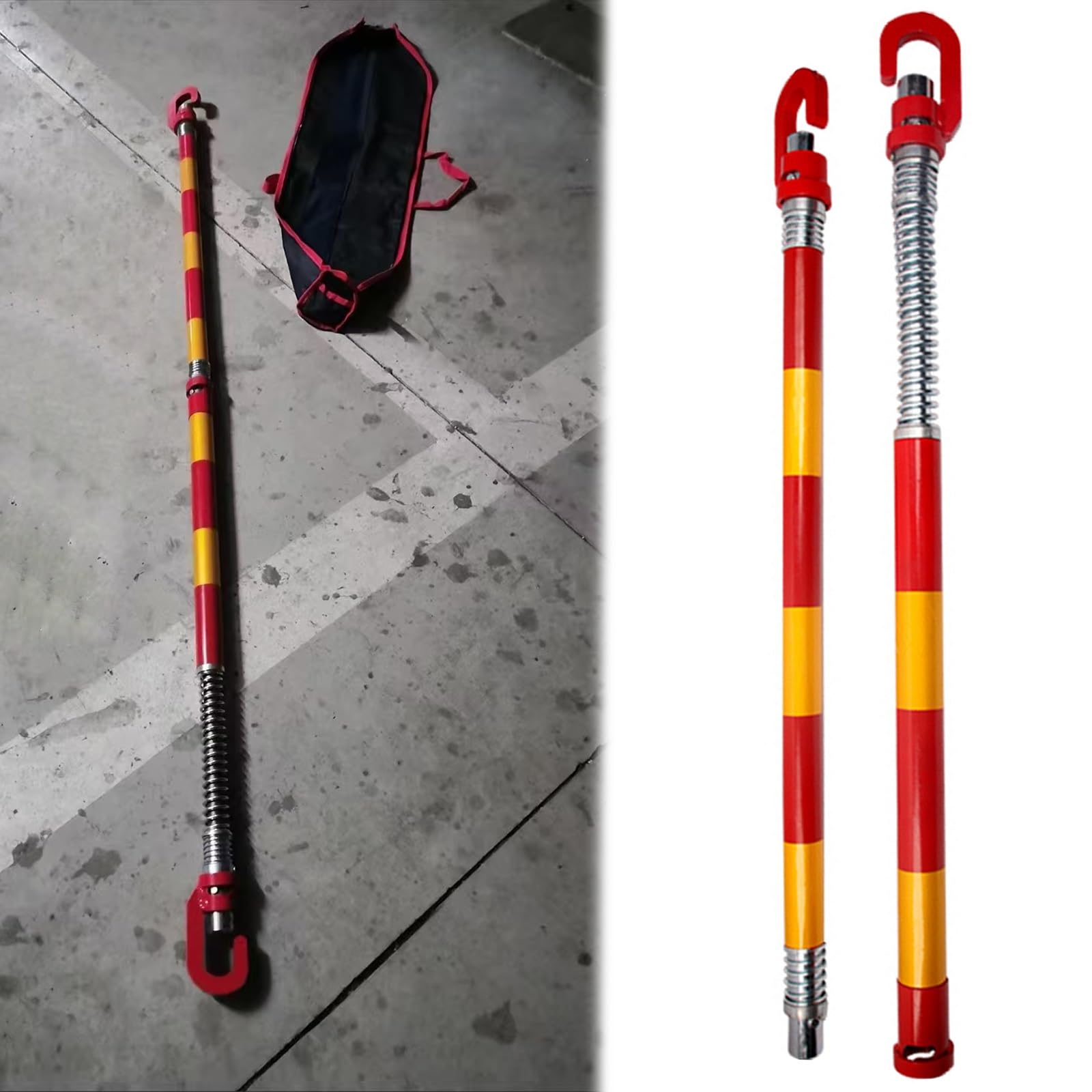 Bar ciągnący ciężkiej pracy awaryjnej, Tow Bar With Shock Spring For RV Trailer Towing 3-50 Tons(Load 8t)