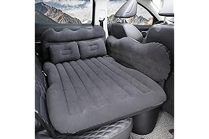 Sturdy & Comfy Blow-Up Mattress Perfected for In-Car Adventures