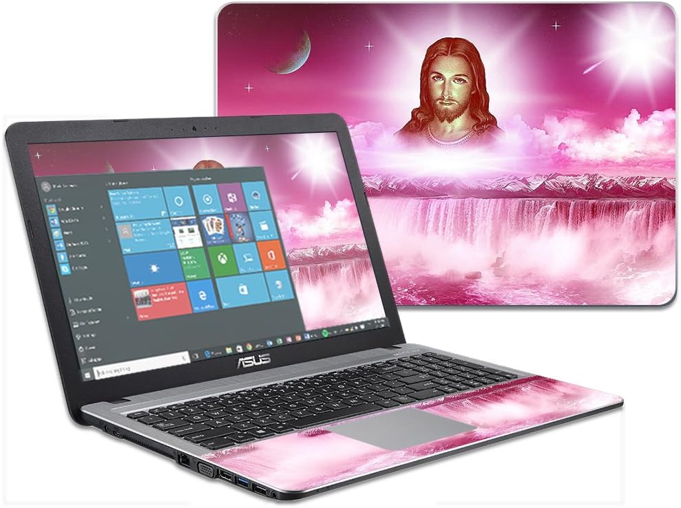 MightySkins Skin Compatible with Asus VivoBook X540SA X540LA 15.6" wrap Cover Sticker Skins Jesus
