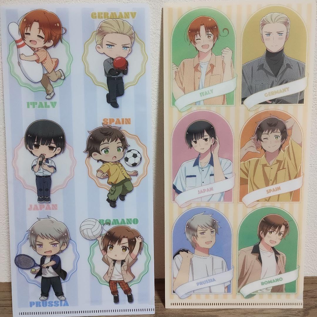 ヘタリア ラウンドワンコラボ 特典 2枚 ROUND1