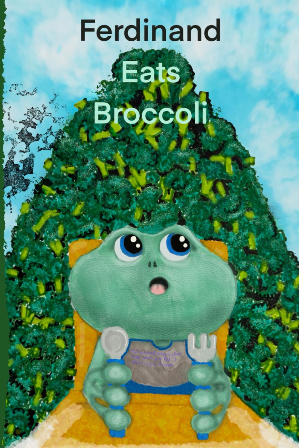 Ferdinand eats broccoli