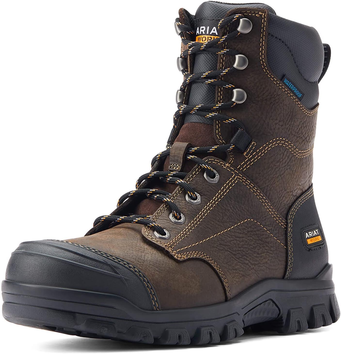 ARIATMen's Treadfast 8" Waterproof Work Boot Western