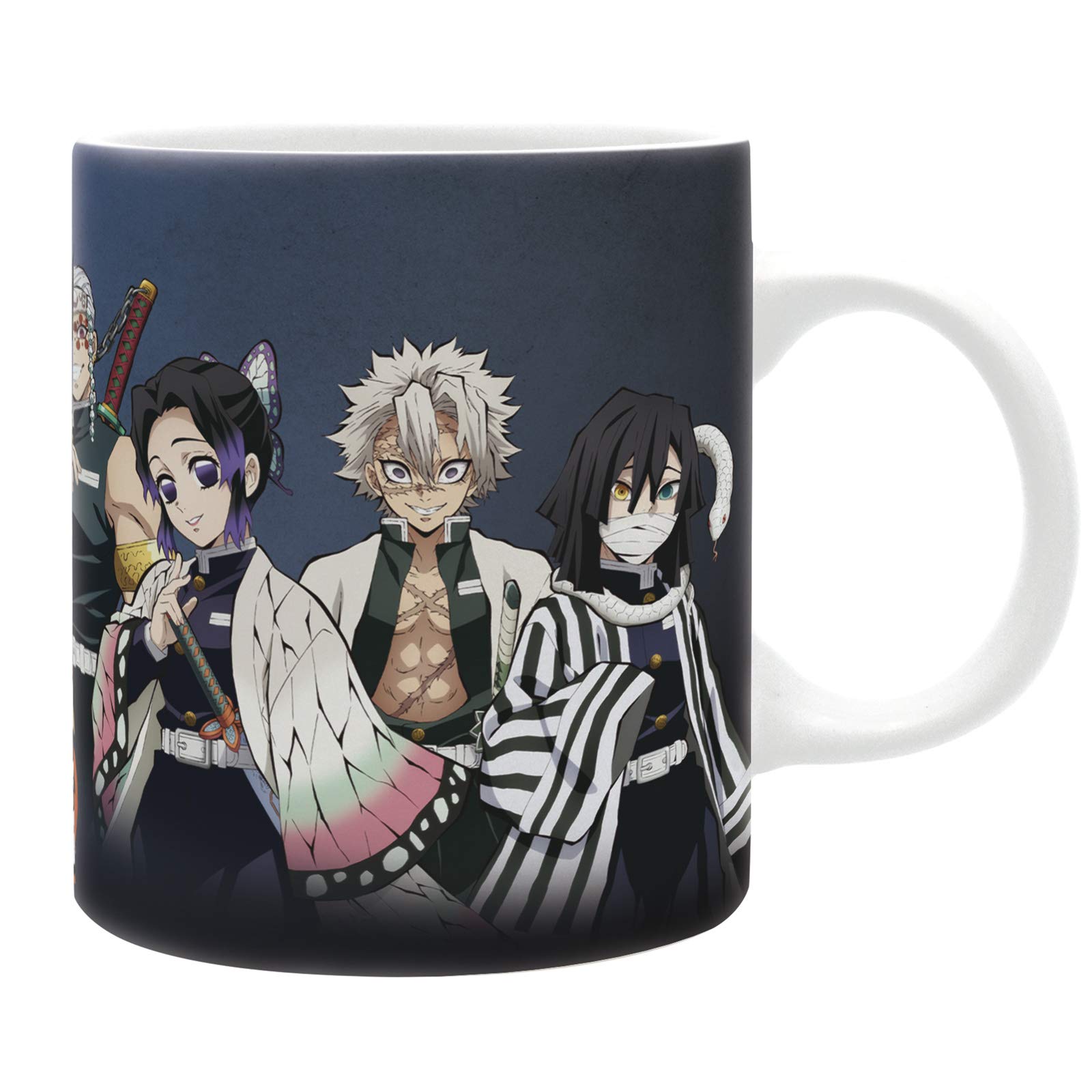 Abystyle Multi-Coloured Demon Slayer Pillars Mug