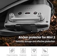 Vista 2 de XINANEE DJI RC-N1 Joystick Protector Thumb Rocker Cover para DJI Mini 2 Mini 2 SE Mini 3 Mini 3 Pro Mavic 2 3 Air 2 2S - Protector de balancines