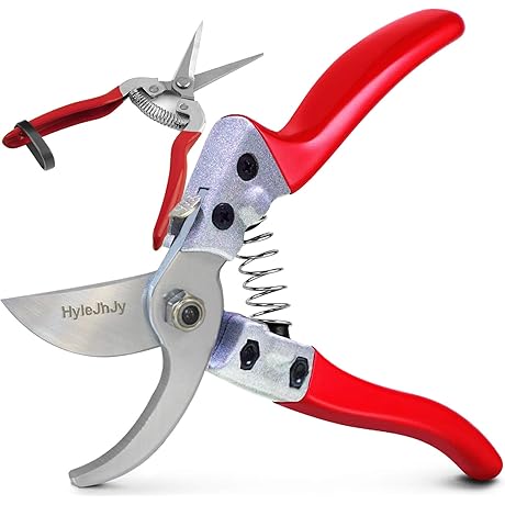 Professional Florist Tool Set: Exceptional Pruning Shears with Stainless SK5 Steel Blades for Precise Cuts