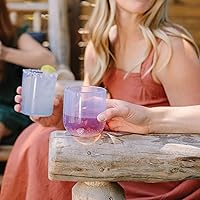 Vista 5 de Silipint Copas de vino de silicona irrompibles de 12 onzas, reutilizables e inastillables para fiestas, campamentos, playas y barcos, copas de vino