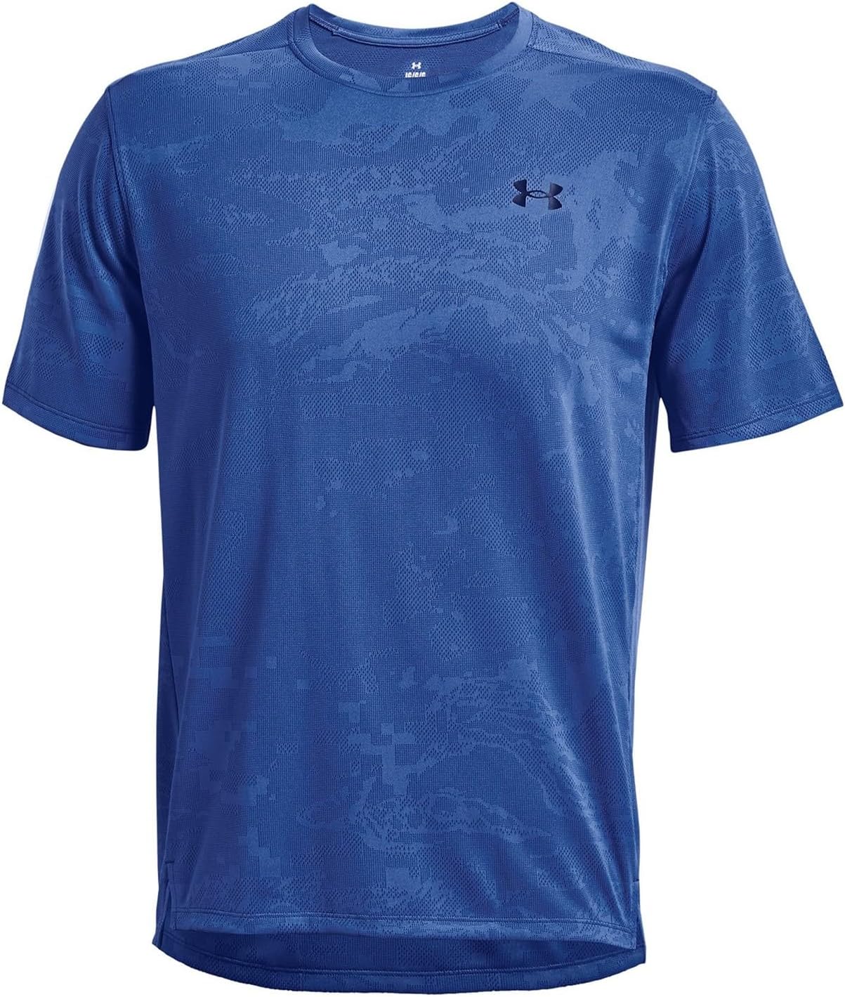 Under Armour UA Tech Vent Jacquard SS - 1377052-006 - Gray Mist/Black